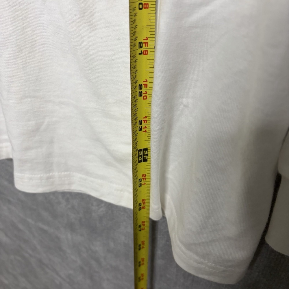 VANS CRAYOLA Crayon Doodle Long Sleeve White Cotton Skate Artwork / Men's Small - Picture 6 of 6